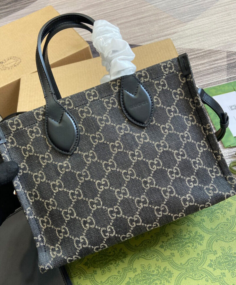Gucci Ophidia GG Medium Tote Bag 772183 Black